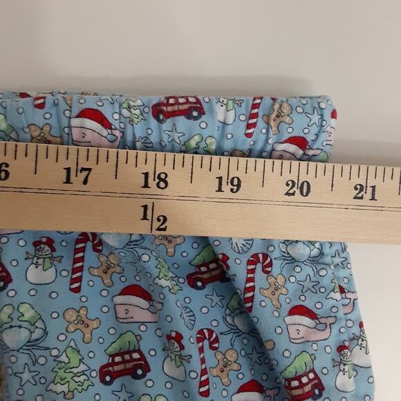 Vineyard Vines Christmas Santa Whale PJ Pants Blue Crabs Mens XL Nautical Preppy - Picture 6 of 9